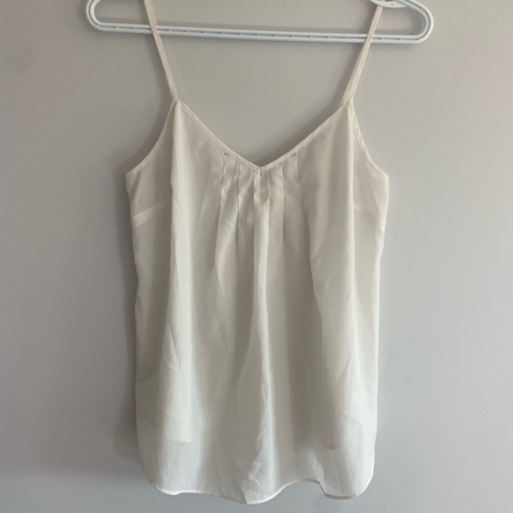 White tank top blouse